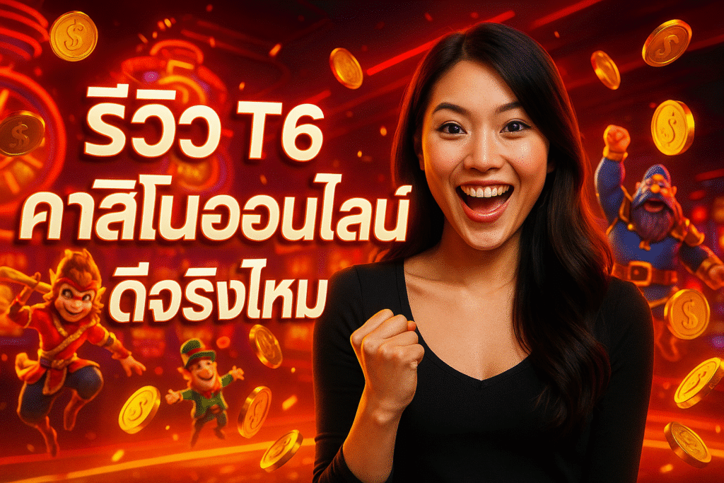 รีวิว T6 คาสิโนออนไลน์ ดีจริงไหม