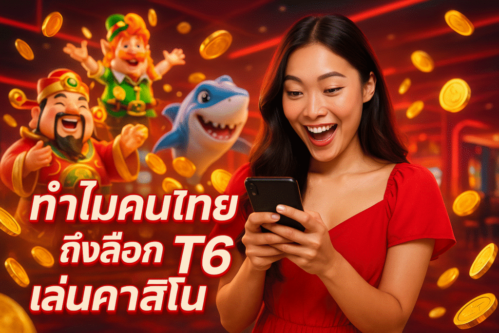 ทำไมคนไทยถึงเลือก T6 เล่นคาสิโน